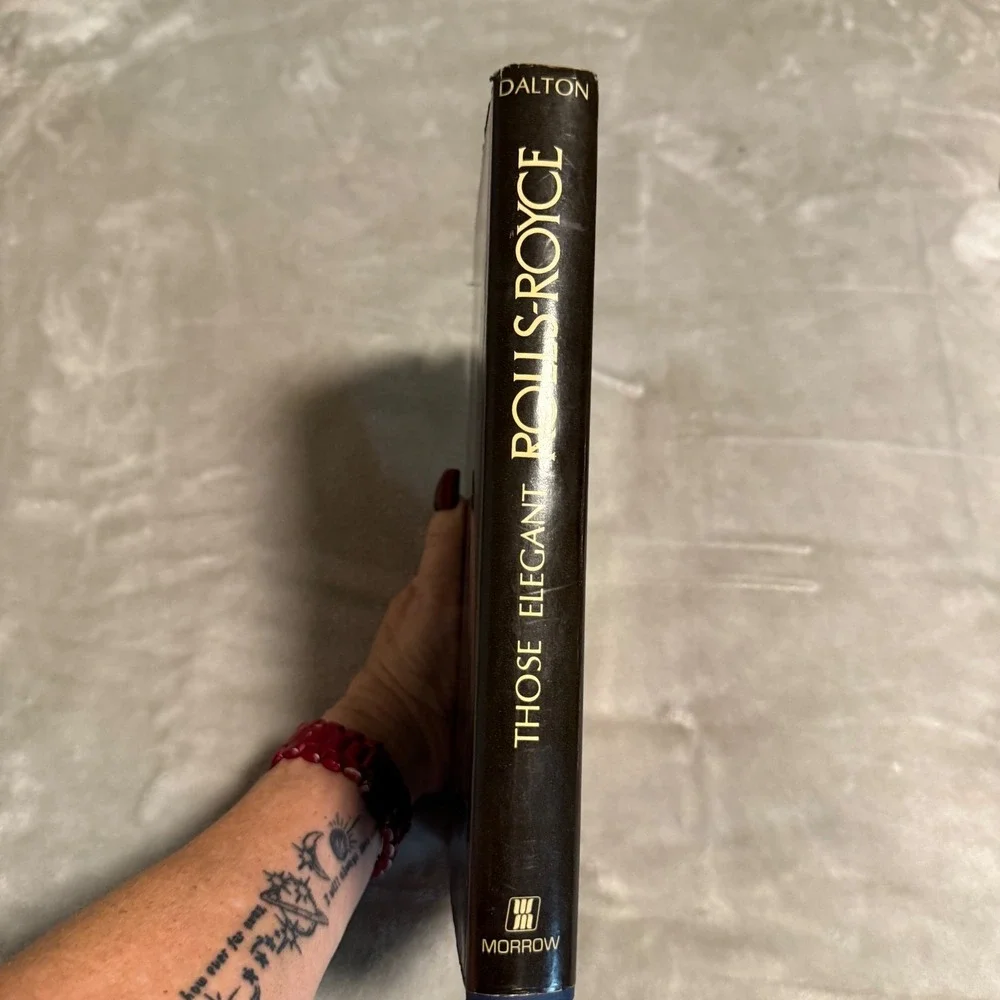 Those Elegant Rolls-Royce by Lawrence‎ Dalton 1967 HC w/ Dust Jacket Vintage